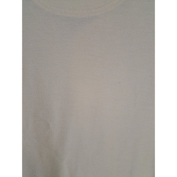 Croft Barrow Size XL Tall Womens Button Up Yellow Short Sleeve Polo Top - Picture 6 of 7